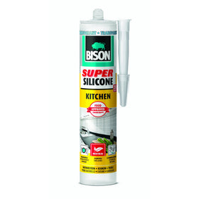 Bison siliconenkit super silicone kitchen transparant 300ml