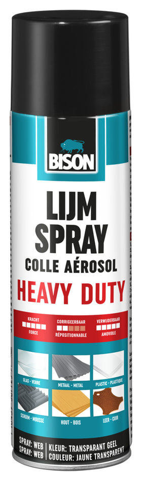Bison lijmspray Heavy Duty 500ml