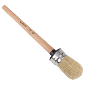 Copenhagen Pro Teerkop ronde kwast, mt. 40, Wit Chinees varkenshaar, FSC houten steel