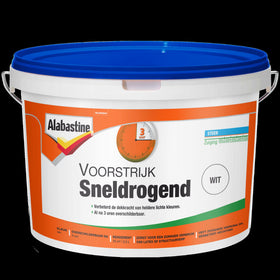 Alabastine voorstrijk sneldrogend wit 2,5l