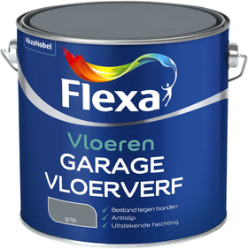 Flexa garage vloerverf grijs wb 2,5 l