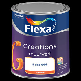 Flexa creations muurverf metallic basis 888 950l