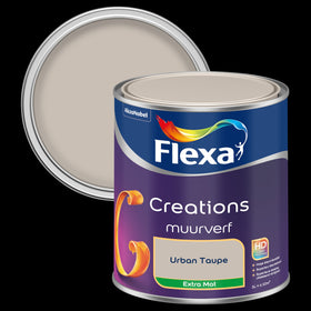 Flexa muurverf Creations extra mat 3024 urban taupe 1L