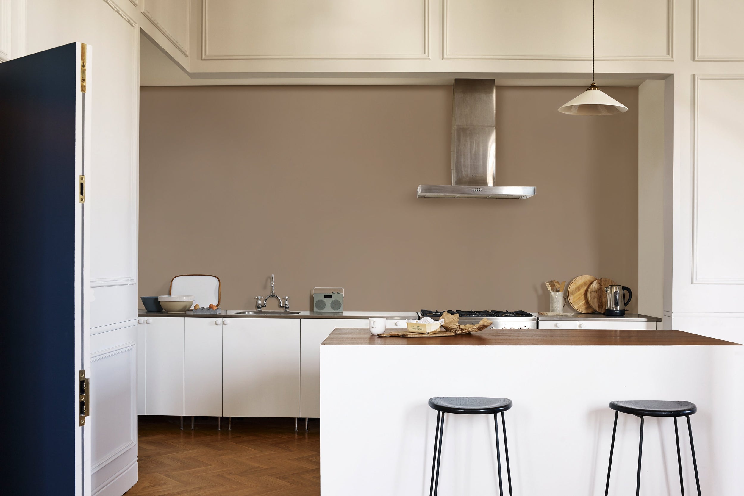 Flexa muurverf Strak op de Muur mat suedebruin 2,5L