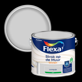 Flexa Strak op de Muur mat lichtgrijs 2,5L