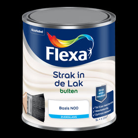 Flexa strak in de lak zijdeglans n00 1 l