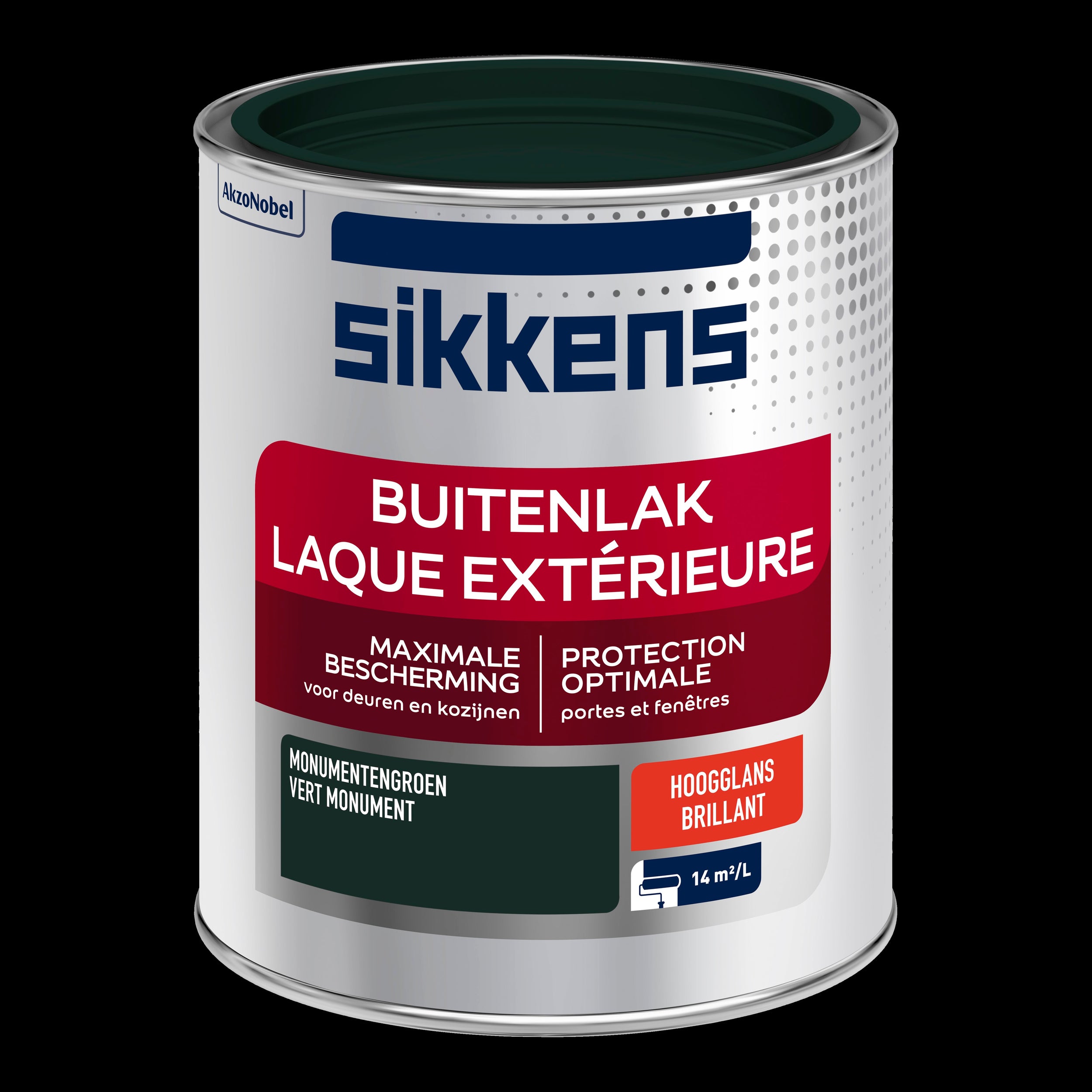 Sikkens buitenlak hoogglans monumentengroen 750ml