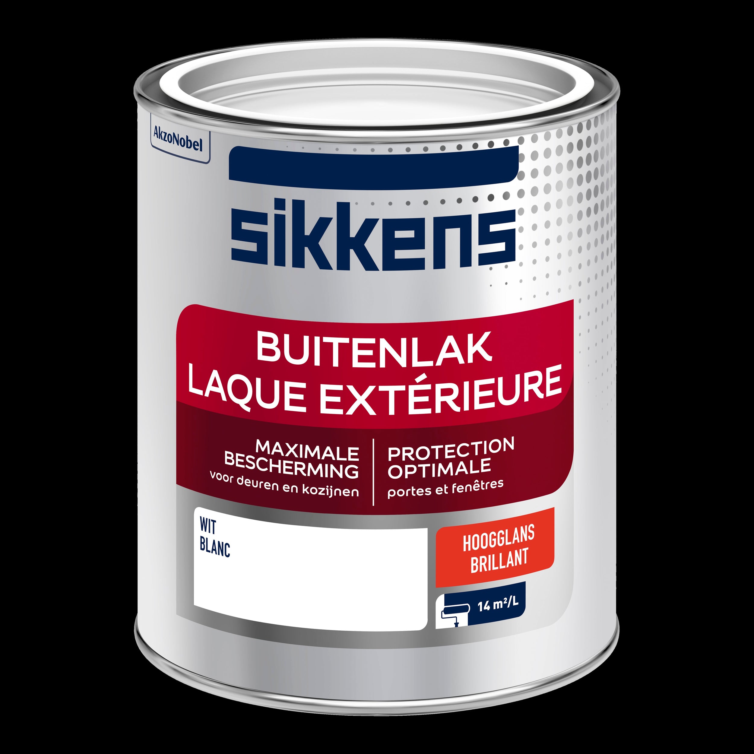 Sikkens buitenlak hoogglans wit 750ml