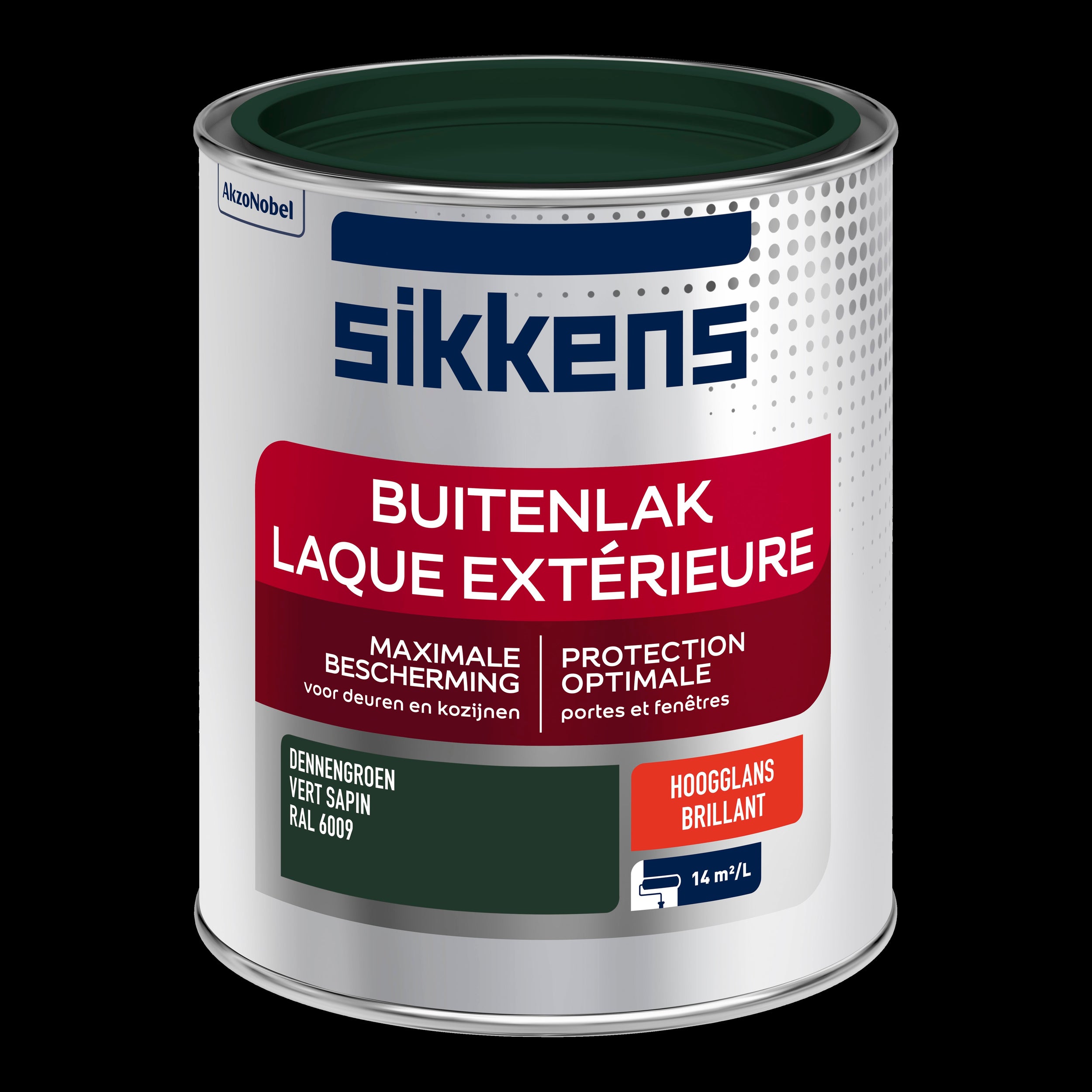 Sikkens buitenlak hoogglans RAL 6009 750ml