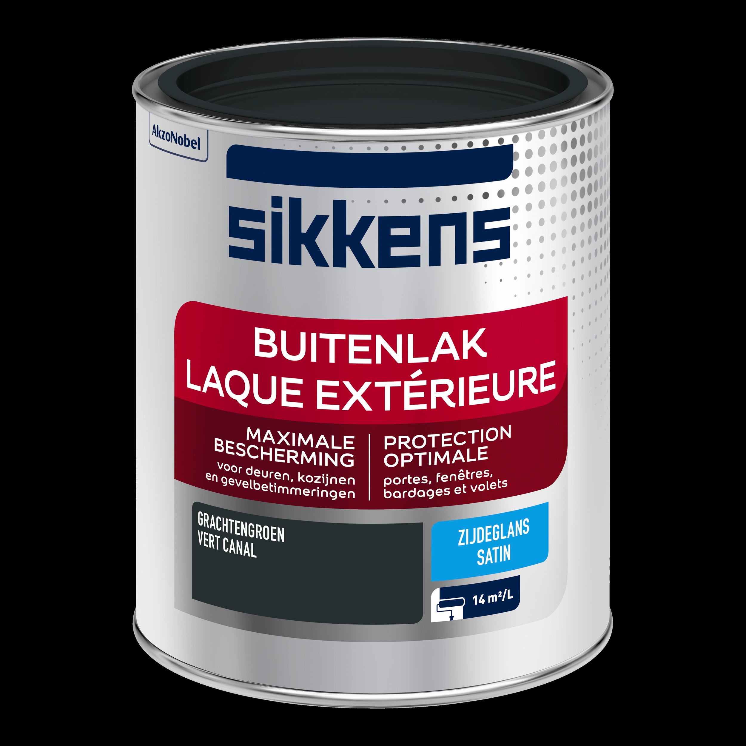 Sikkens buitenlak zijdeglans grachtengroen 750ml