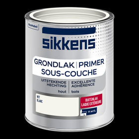 Sikkens grondlak buiten wit 750ml