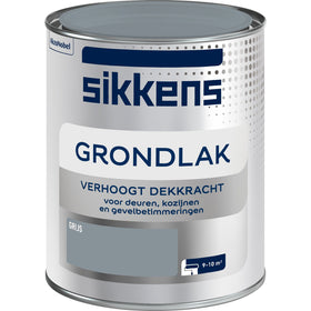 Sikkens grondlak buiten grijs 750ml