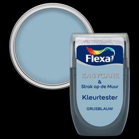 Flexa muurverf tester Strak op de Muur grijsblauw 30ml