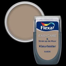 Flexa muurverf tester Strak op de Muur suedebruin 30ml