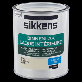 Sikkens binnenlak zijdeglans RAL 9001 0,75L