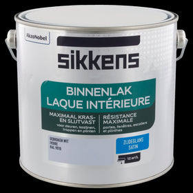 Sikkens binnenlak zijdeglans RAL 9010 2,5L