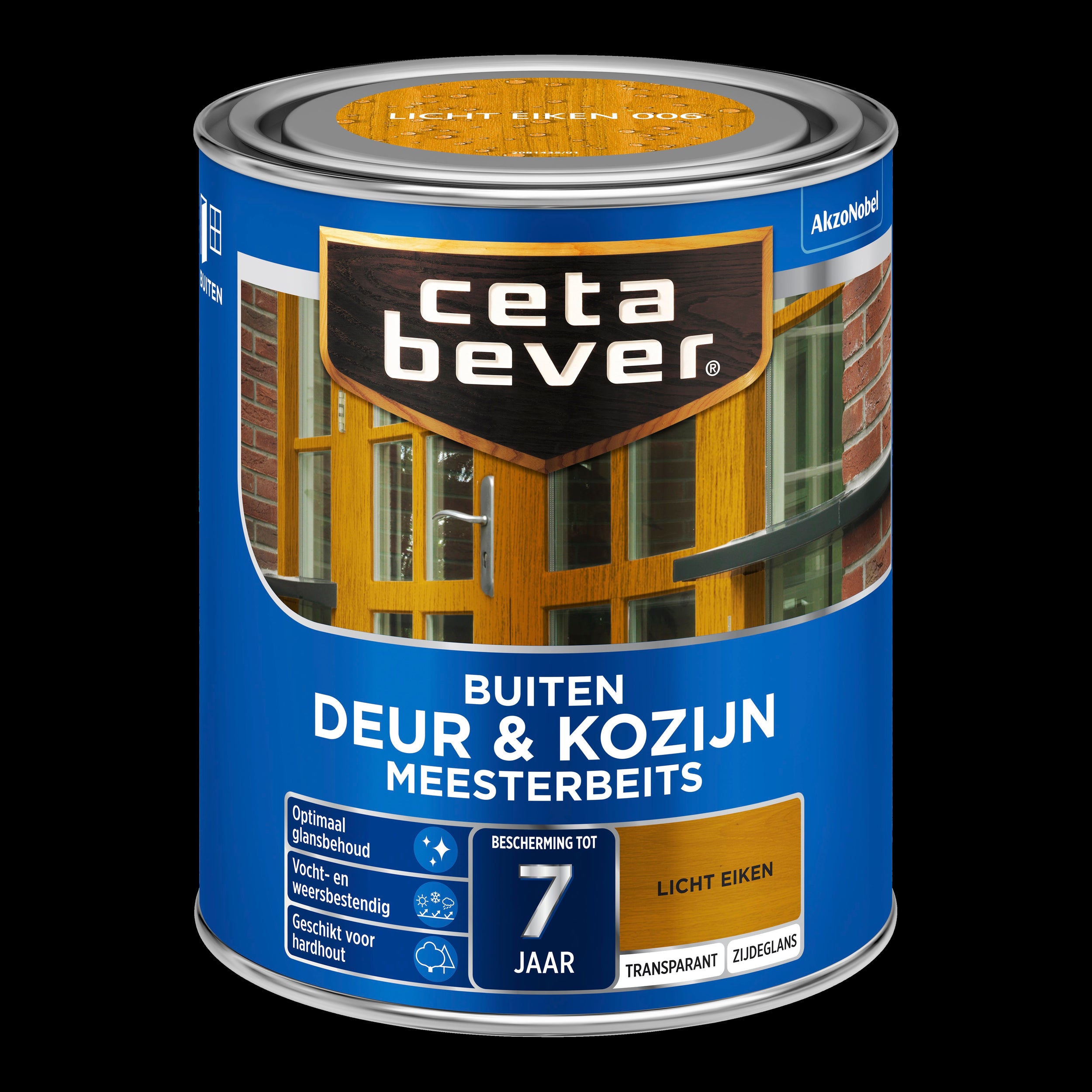 CetaBever Meesterbeits transparant Deur & Kozijn licht eiken 750ml
