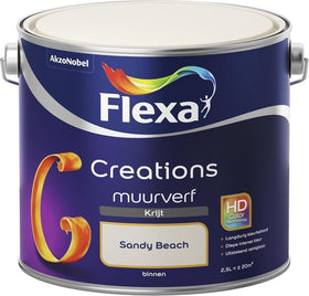 Flexa muurverf Creations krijt sandy beach 2,5L