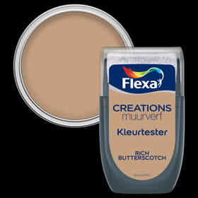 Flexa muurverf tester Creations rich butterscotch 30ml