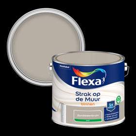 Flexa muurverf Strak op de Muur mat zandsteenbruin 2,5L