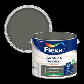 Flexa muurverf Strak op de Muur mat woudgroen 2,5L