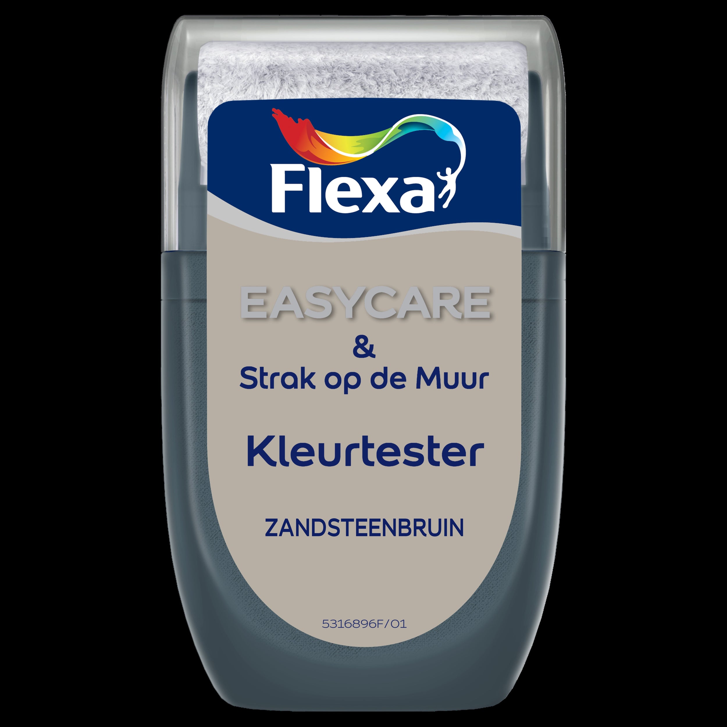 Flexa muurverf tester Strak op de Muur zandsteenbruin 30ml