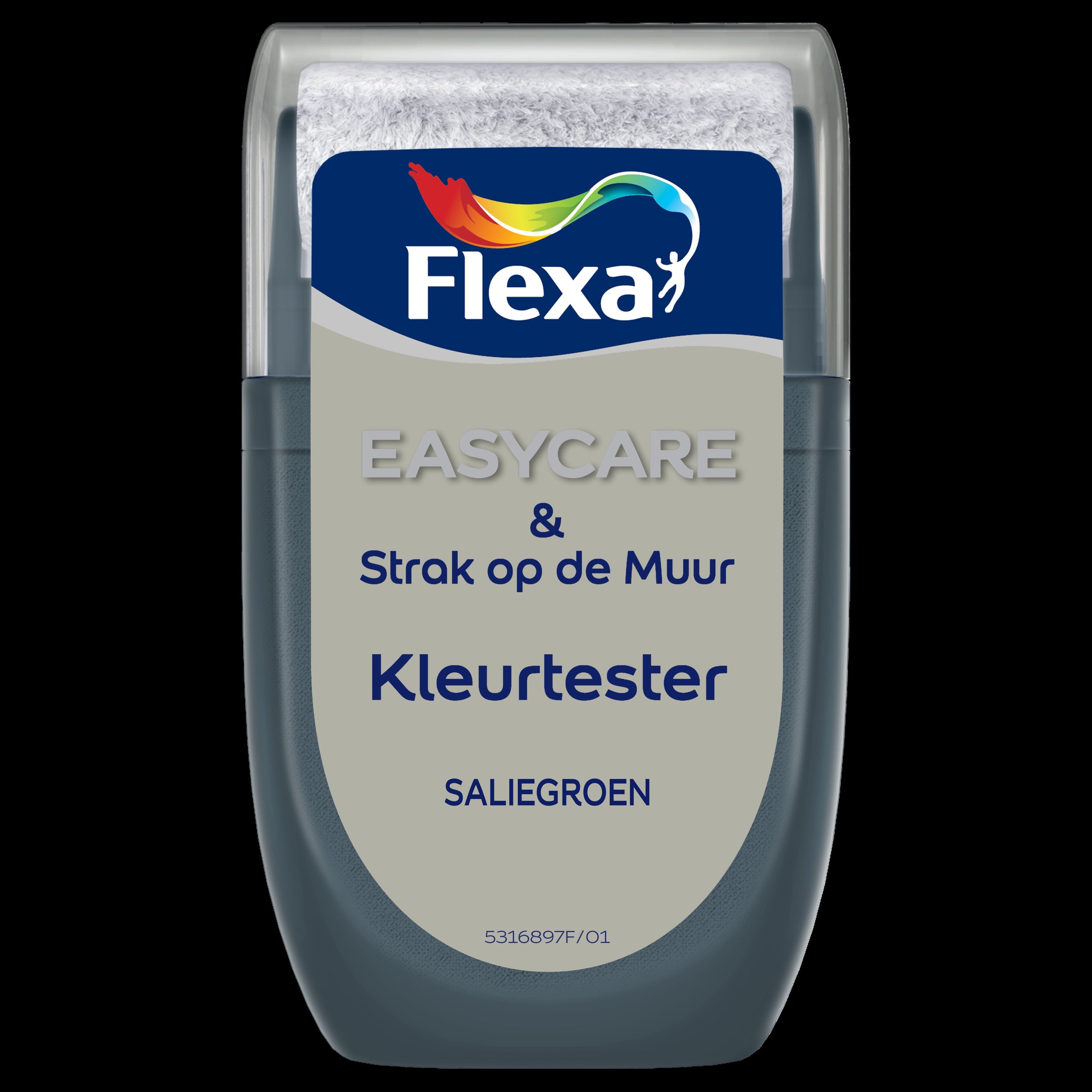 Flexa muurverf tester Strak op de Muur saliegroen 30ml