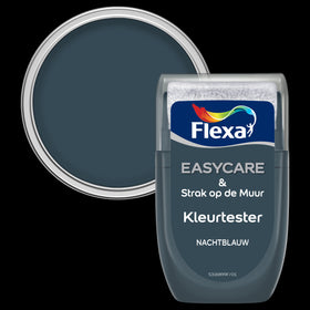 Flexa muurverf tester Strak op de Muur nachtblauw 30ml