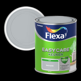Flexa muurverf easycare keuken mat betongrijs 1l