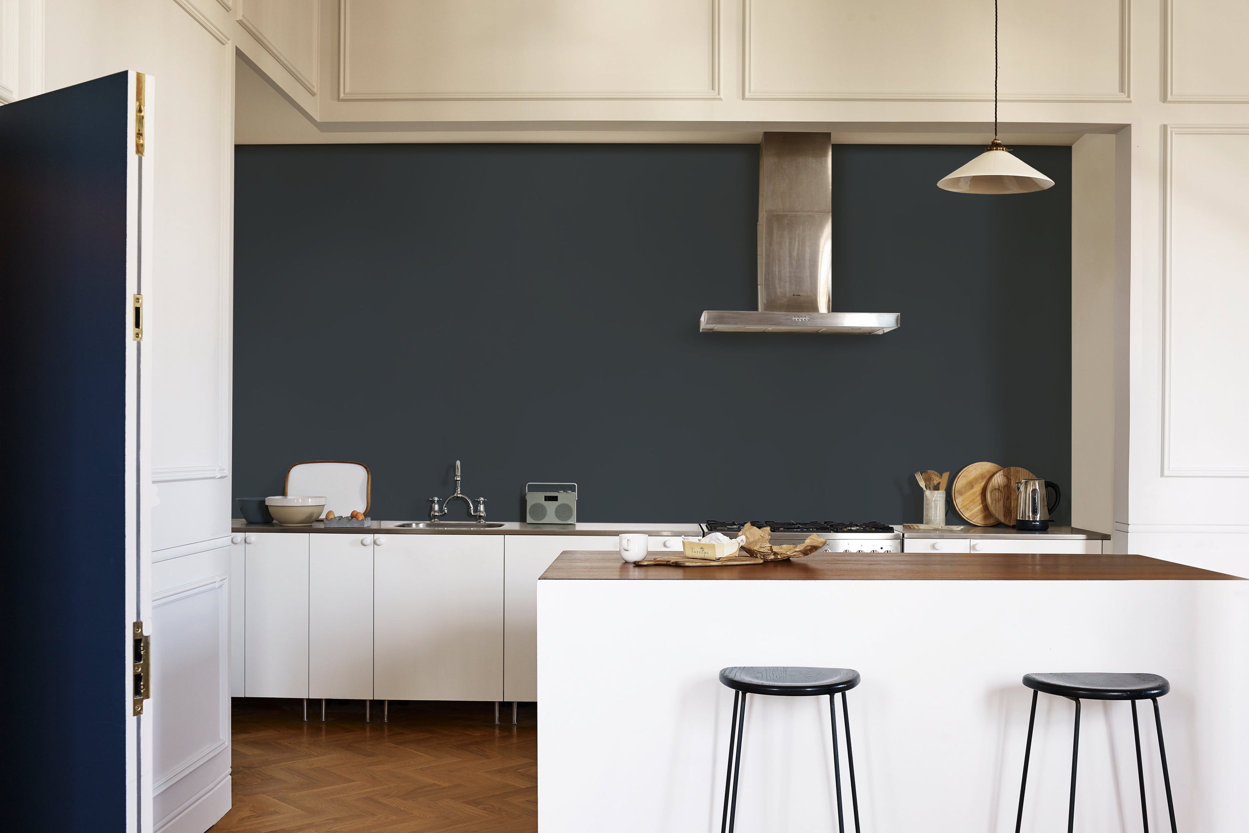 Flexa Strak op de Muur mat grafietblauw/RAL7016 2,5L