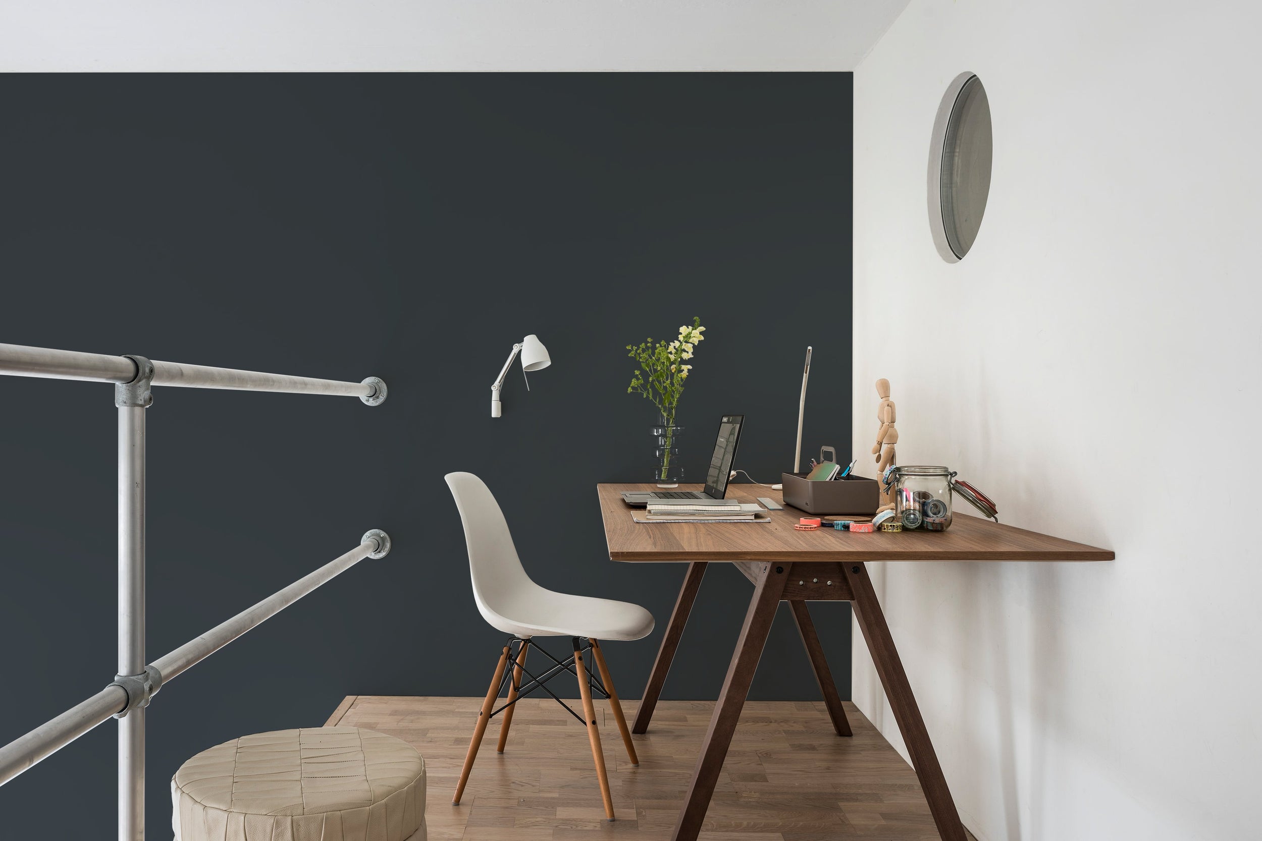 Flexa Strak op de Muur mat grafietblauw/RAL7016 2,5L