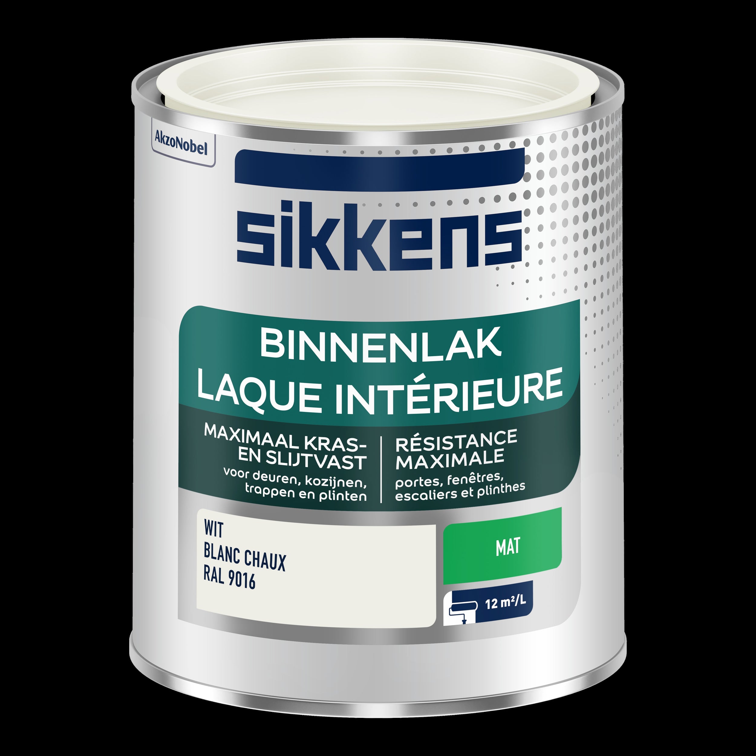 Sikkens binnenlak mat RAL9016 750ml