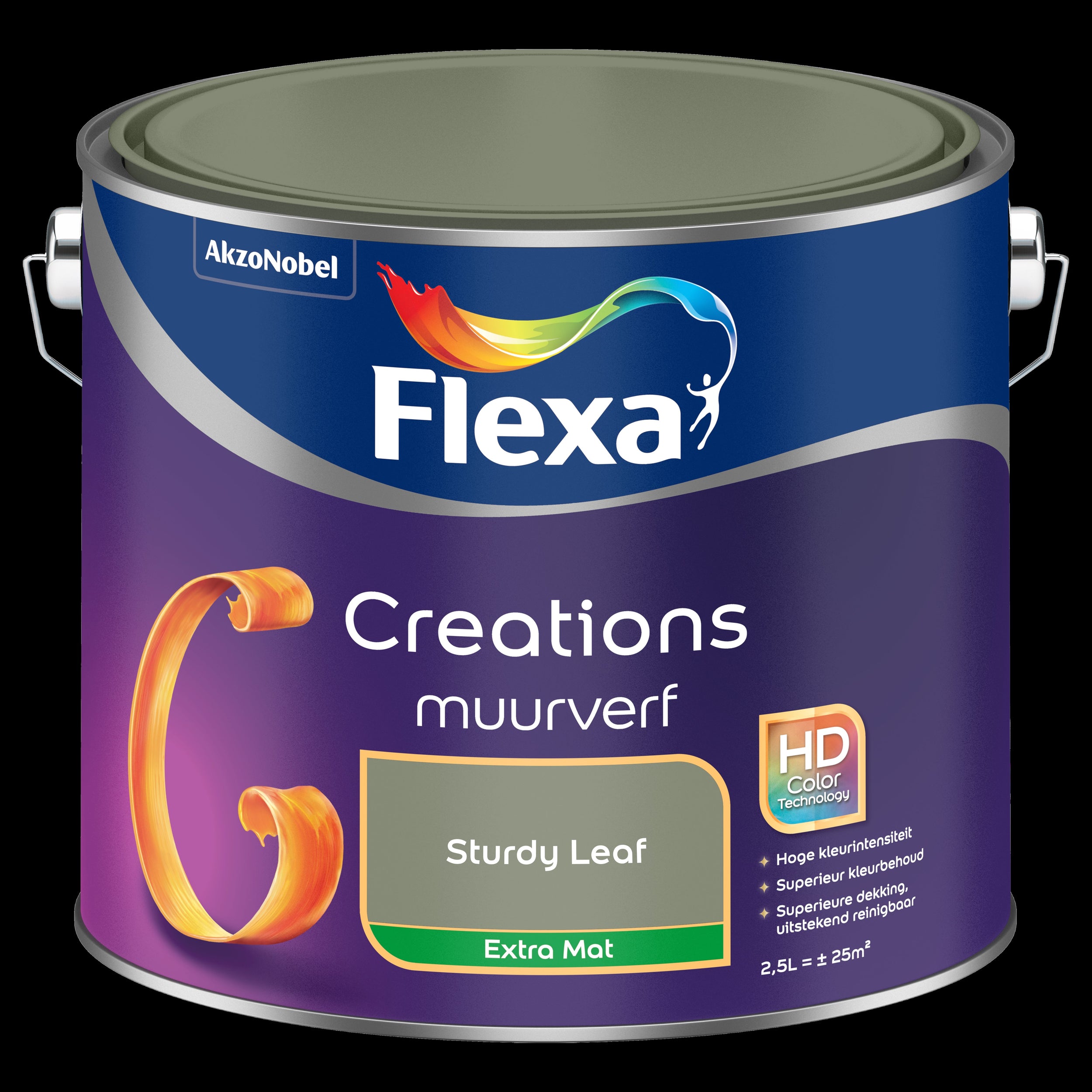 Flexa Creation muurverf sturdy leaf extra mat 2,5L