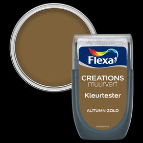 Flexa muurverf tester Creations autumn gold 30ml