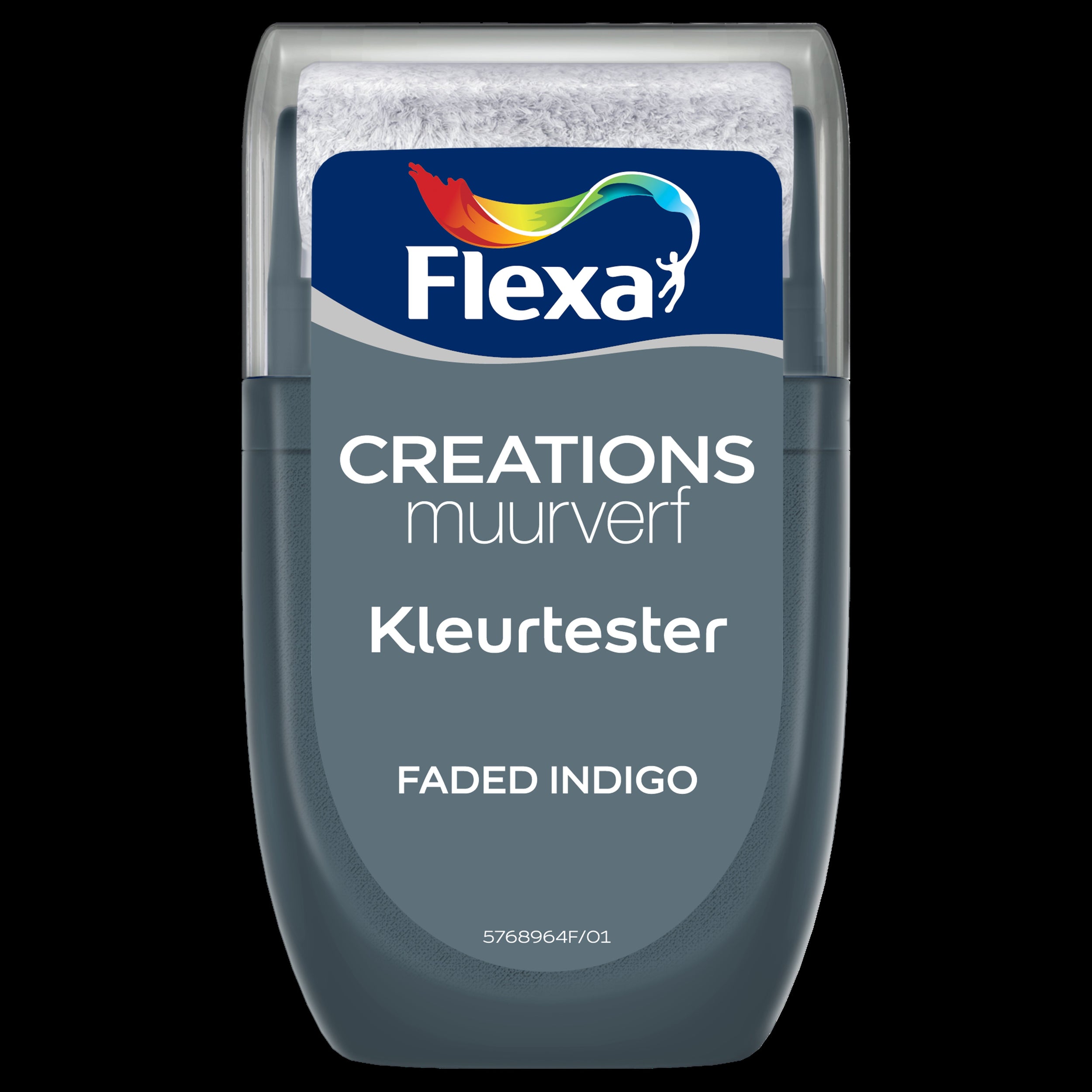 Flexa muurverf tester Creations faded indigo 30ml