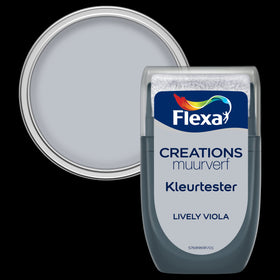 Flexa muurverf tester Creations lively viola 30ml