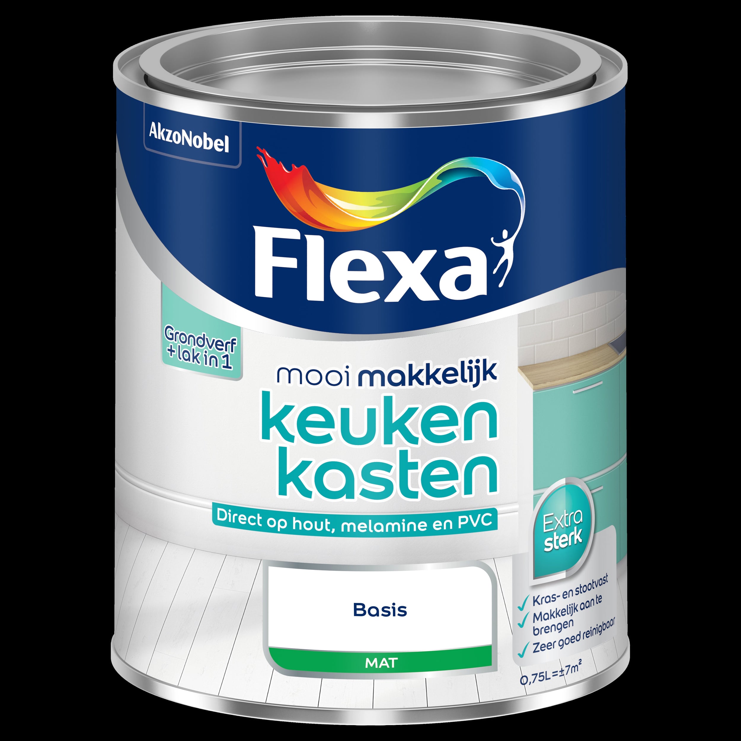 Flexa mooi makkelijk keukenkasten w05 mat 750ml
