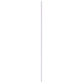 Hoekprofiel kunststof wit 35x35mm 260cm