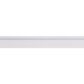 U-profiel kunststof wit 15x18mm 260cm