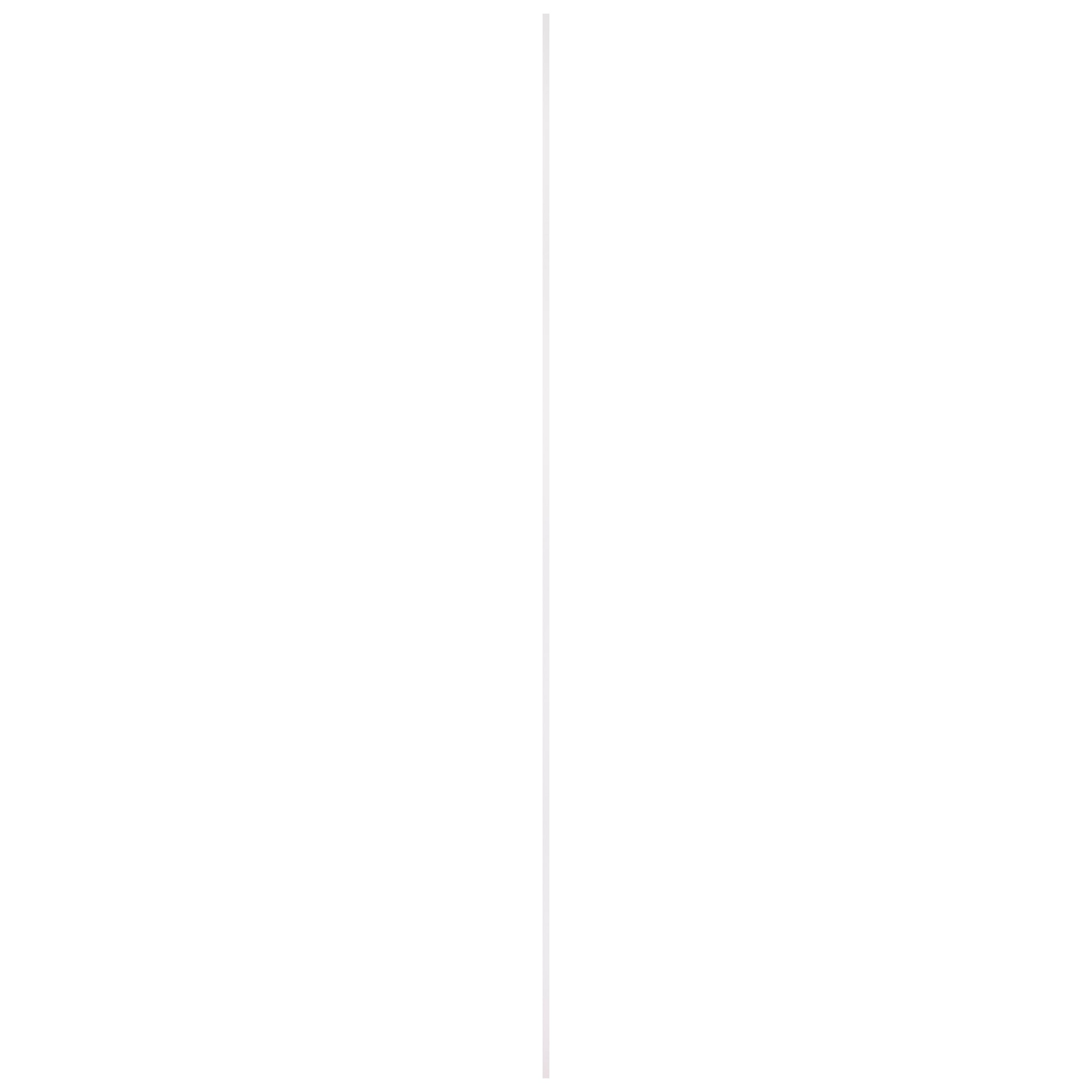 Muurplint MDF - gegrond - wit - 55x12mm - 244 cm