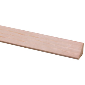 Glaslat grenen 20x20mm 270cm
