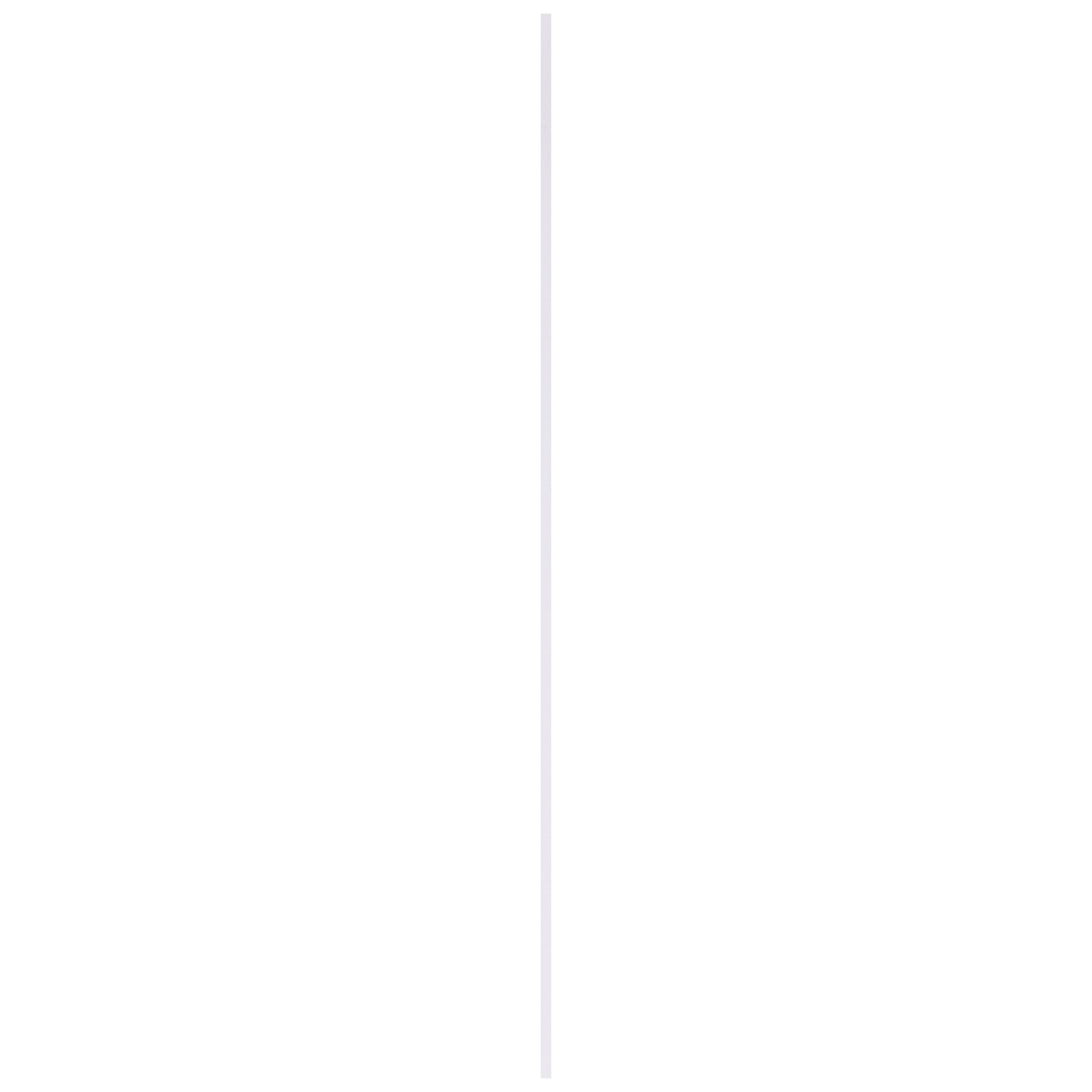 Plakplint - MDF - Wit - Zelfklevend - 240cm - 26x4mm