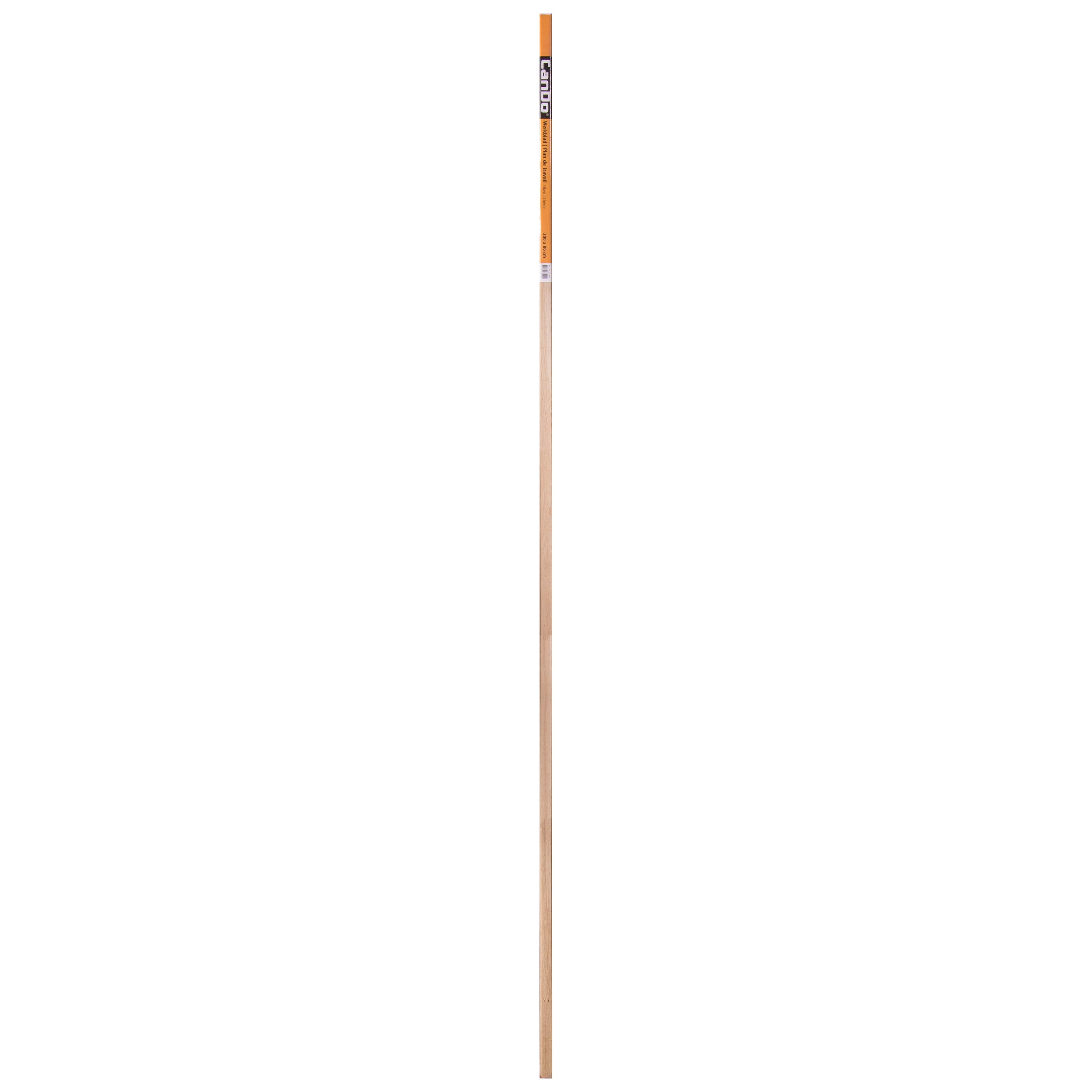 CanDo - Werkblad - Massief eiken - 80x200cm - 26mm