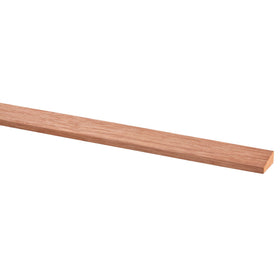 Glaslat hardhout 10x19mm 270cm