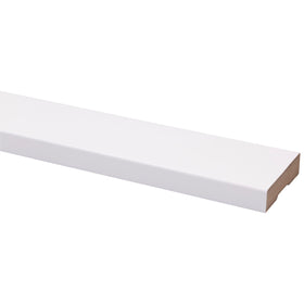 Deurlijst MDF wit carré 18x70mm260cm
