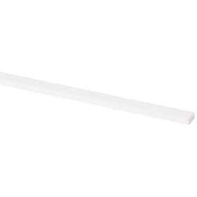 Schaaflat grenen gegrond wit 9x21mm 270cm