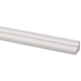 Plafondlijst grenen gegrond wit 18x22mm 270cm
