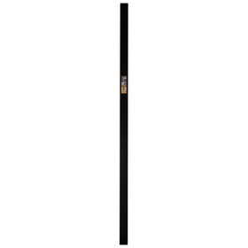 CanDo hoge plint Blok- Zwart - 240cm - 12x80mm