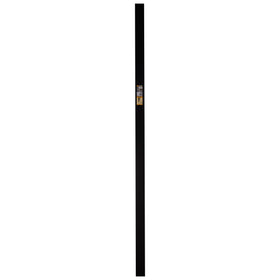 CanDo hoge plint Blok - Zwart - 240cm - 18x80mm