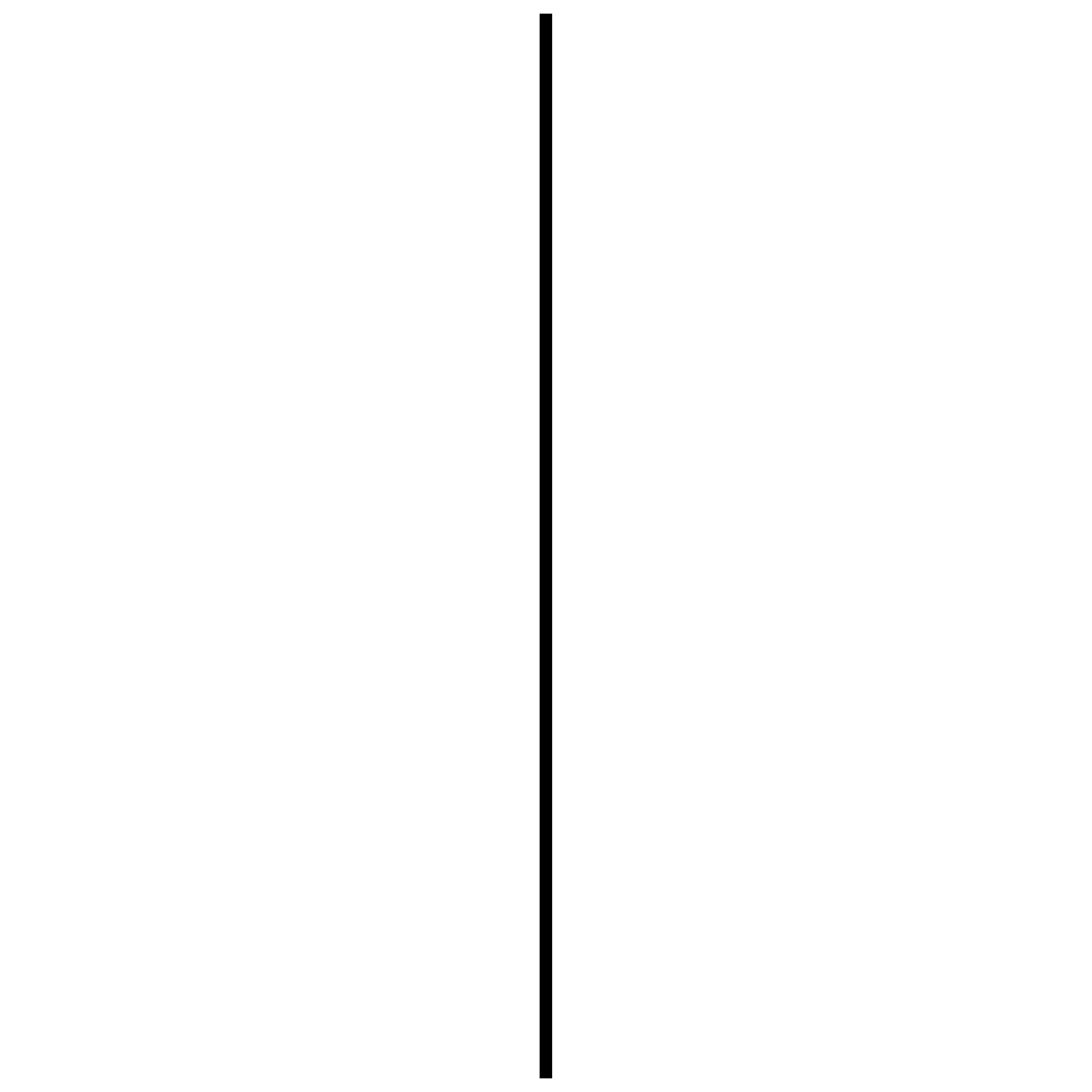 CanDo hoge plint Blok - Zwart - 240cm - 18x120mm
